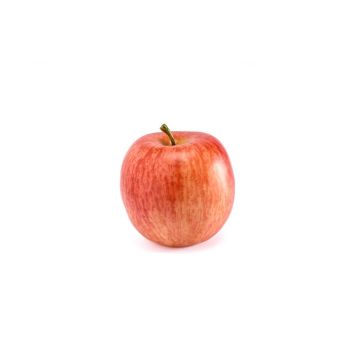 Fruit artificiel Pomme AMENDO, rouge-orange, 8cm