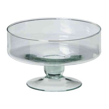 Coupe à fruits en verre CORIE OCEAN sur pied, transparent, 12cm, Ø19cm