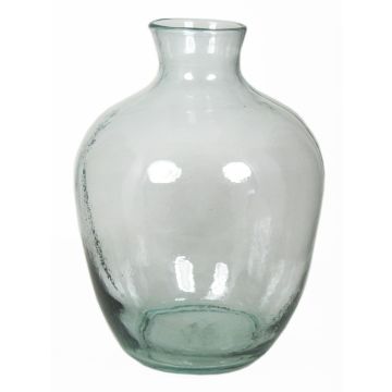 Vase décoratif LIRICA en verre, transparent, 46cm, Ø35cm