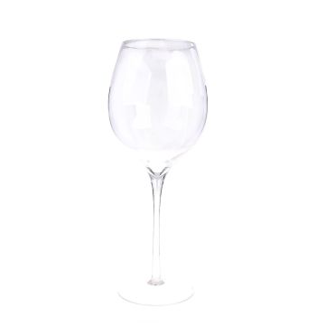 Grand verre à pied ROGER AIR, transparent, 60cm, Ø23cm