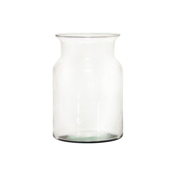 Vase décoratif en verre HANNA AIR, verre éco, transparent, 40cm, Ø18,7cm