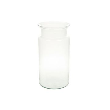 Vase décoratif en verre HANNA AIR, transparent, 29,5cm, Ø15,5cm