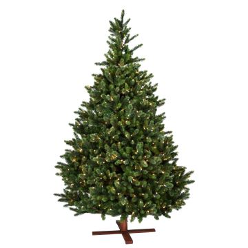 Sapin artificiel LYON SPEED DELUXE, LEDs, 245cm, Ø160cm