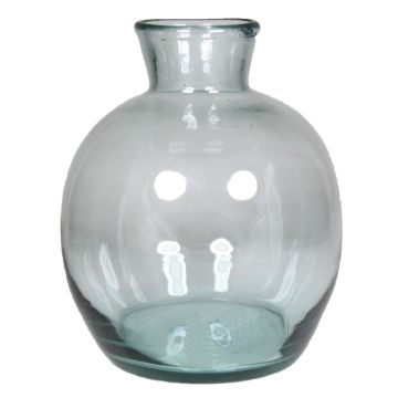 Vase décoratif LIRICA en verre, transparent, 18cm, Ø18cm