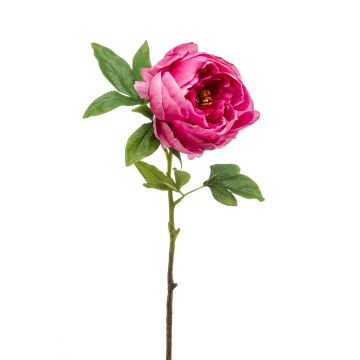 Pivoine artificielle BARBRO, rose, 65cm