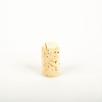 Bouchon de bricolage JAKOBA, moleté des deux côtés, clair, 4,4cm, Ø2,6cm